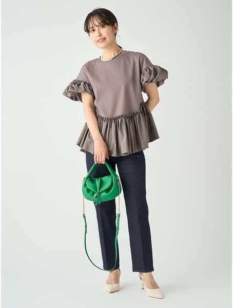 Amazon | [セルフォード] ハイライズ美脚ストレッチテーパードデニム